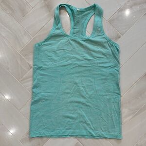 lululemon athletica Women’s Mint Green Racerback Tank Top